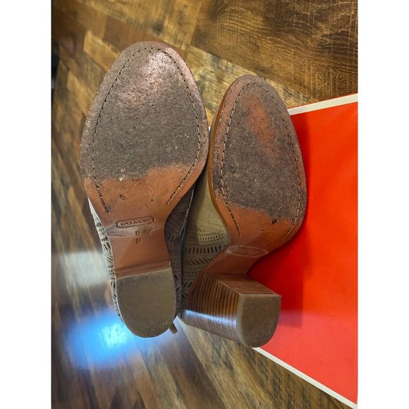 Coach Honey‎ Suede Sahara Booties - Picture 6 of 9